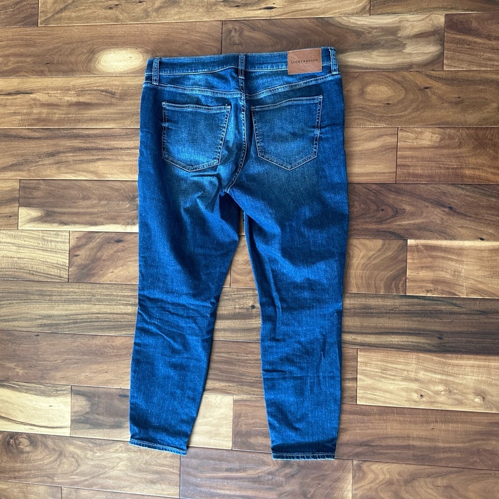 Lucky Brand Ava Mid Rise Skinny Jeans size 14 - Picture 3 of 5
